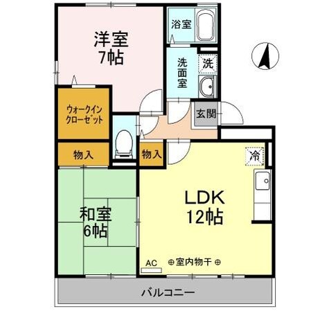 グレイス高埇の物件間取画像